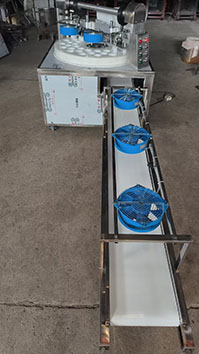 automatic puffed grains ball making machine