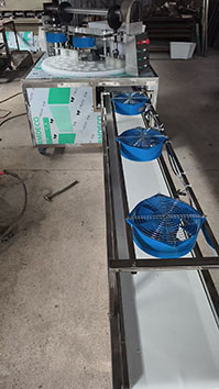 automatic puffed grain balls making machine