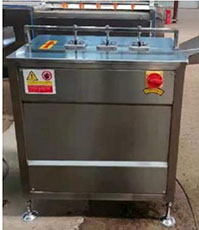 Chicken paws/feet opener machine